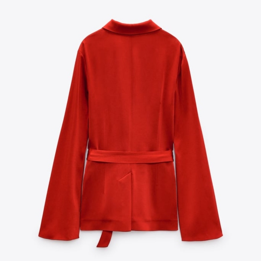 NWT Zara Belted Kimono Blazer, Limited Edition, XS, NWT - Picture 14 of 15